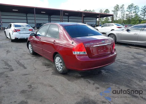 2009 Kia Spectra Ex from USA, damaged, VIN KNAFE221595648959